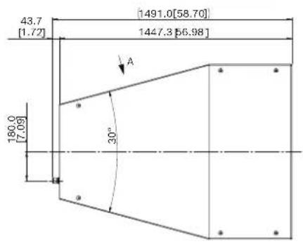 ELECTRO-VOICE MTS6154 - Dimensions standard du mts-4153-43 - 2