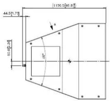 ELECTRO-VOICE MTS6154 - Dimensions cardioïdes du mts-6154-64 - 2