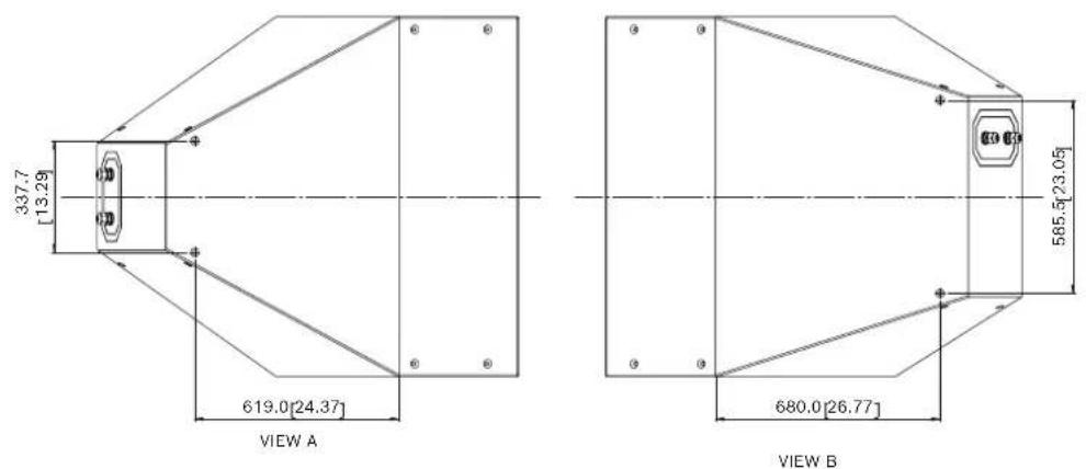 ELECTRO-VOICE MTS4153 - Dimensions standard du MTS-4153-64 - 3