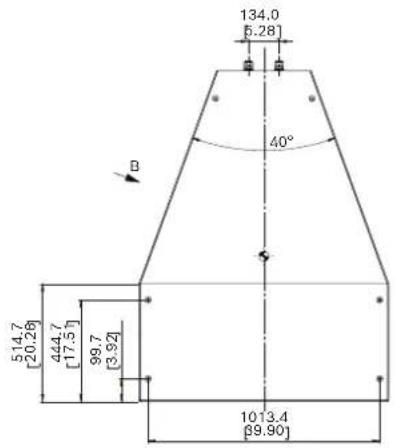 ELECTRO-VOICE MTS4153 - Dimensions standard du MTS-4153-43 - 1
