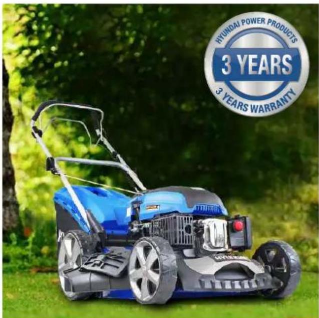 HYUNDAI HYM510SP - 510mm PETROL LAWNMOWER - 10