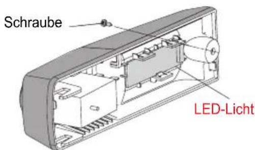 SIBIR KSC 25010 E - Auswechseln des LED-Lichts - 1