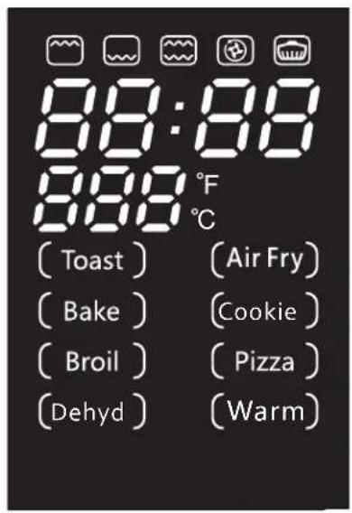 DANBY DBTO0961ABSS - PANEL DE CONTROL - 1