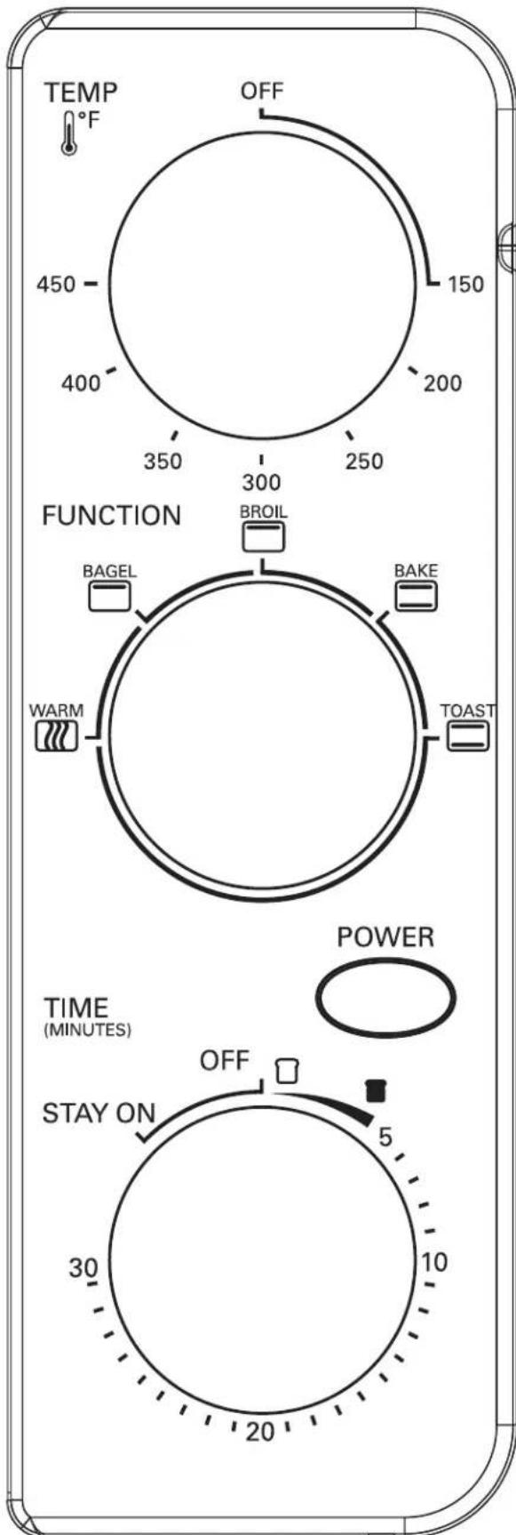 DANBY DBTO0412BBSS - Ajuste de temperatura - 1