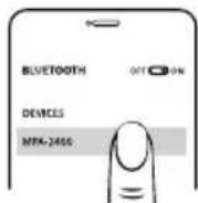 GEMINI MPA2400 - BLUETOOTH-PAARUNG - 2