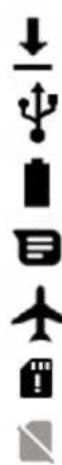 WIKO Robby 2 - Notification icons on the status bar - 12