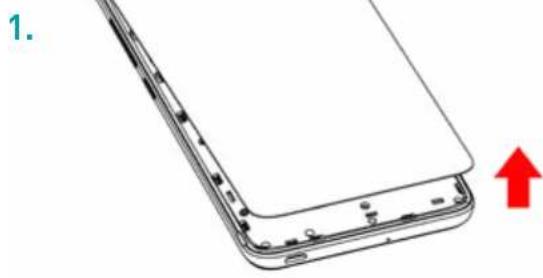 WIKO Robby 2 - ~Ubacivanje SIM kartice - 1