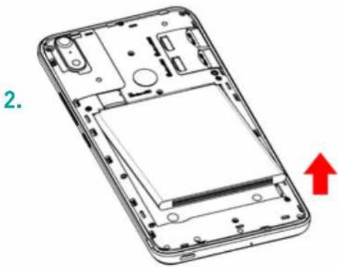 WIKO Robby 2 - ~Instalowanie karty SIM - 2