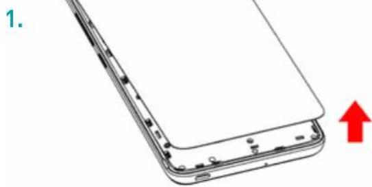WIKO Robby 2 - ~Instalowanie karty SIM - 1