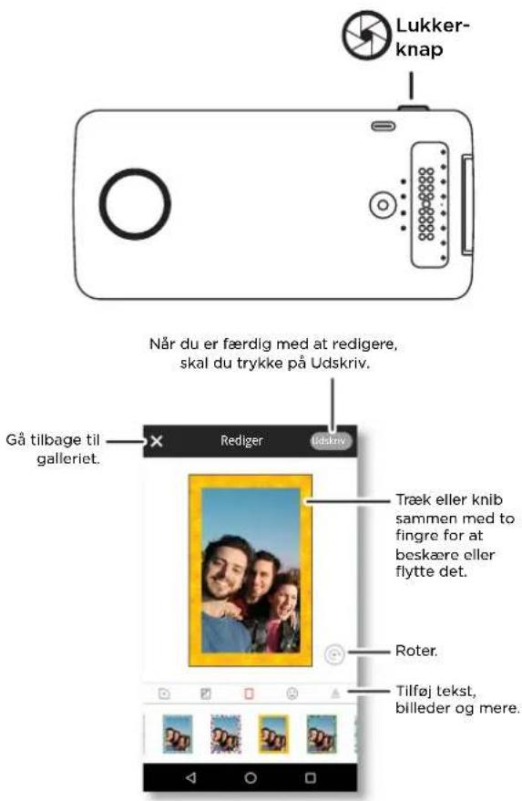 MOTOROLA Polaroid InstaShare Printer - Brug dit Foto som klistermærke - 1
