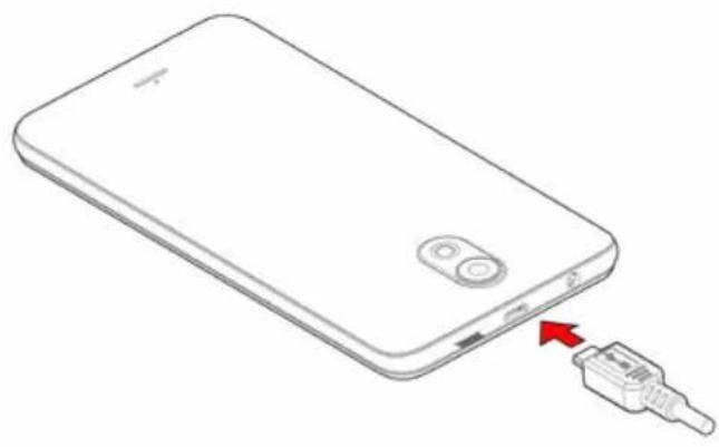 WIKO Kenny - \~ De batterij opladen - 1