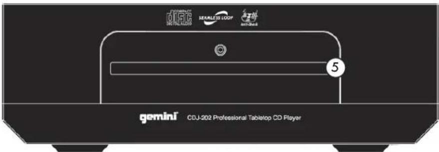 GEMINI CDJ202 - GROUNDING OR POLARIZATION: - 5