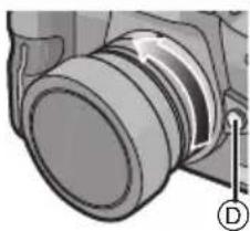 PANASONIC Lumix HF008 - ■ Снятие объектива - 1