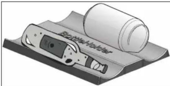 GRUNDIG GSMI24330N - Portabottiglie - 1