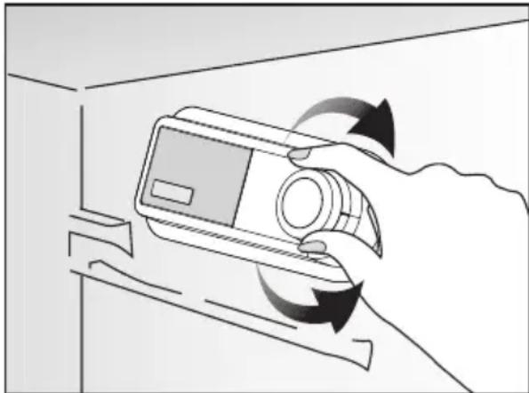 GRUNDIG GSMI24330N - Tasto di impostazione termostato - 1