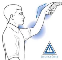 ZEBRA LS1203 - RECOMMANDATIONS D'UTILISATION - POSITION OPTIMALE DU CORPS - 3