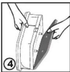 HOOVER ND H10A2TSBEXSS - To clean the condenser filter - 4