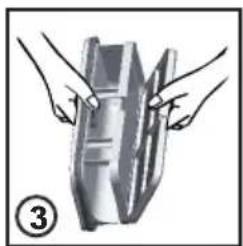 HOOVER ND H10A2TSBEXSS - To clean the condenser filter - 3