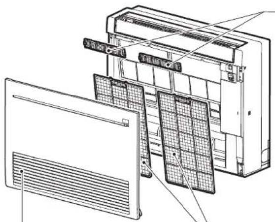 MITSUBISHI MFZKT25VG - Instructions: - 1