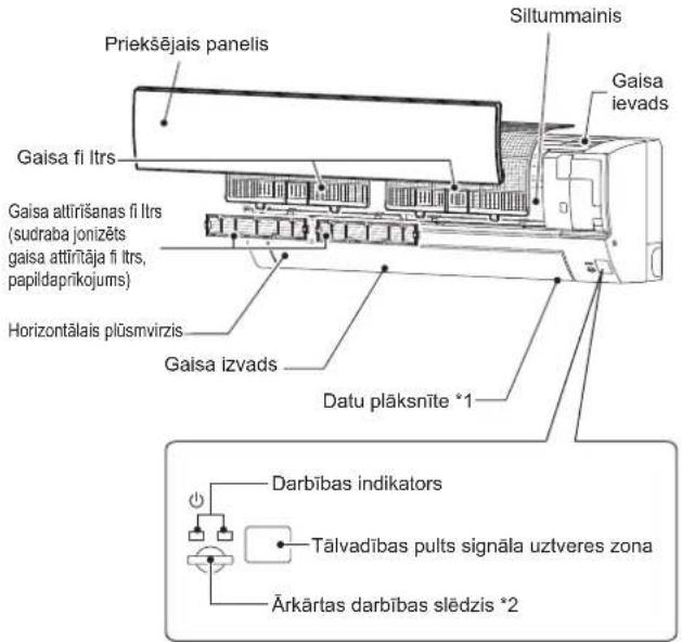 MITSUBISHI MSZHR50VF - DETAJUNOSAUKUMI - 1