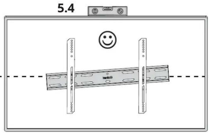 Kanto PF300 - Level TV / Nivellez la télé / Nivelación de TV - 2