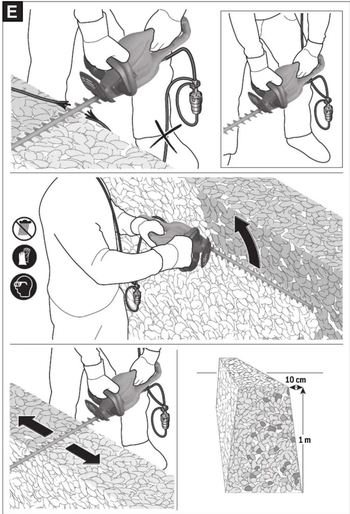 BOSCH Universal Hedgecut 60 - Šalinimas - 3