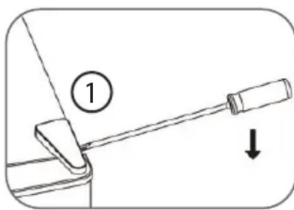 PRIMO PR111DV - Inverser le SENS d'ouverture de la porte - 1