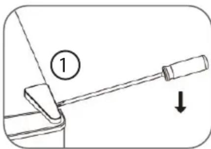 PRIMO PR111DV - ÖFFNUNGSRICHTUNG DER TÜR ÄNDERN - 1