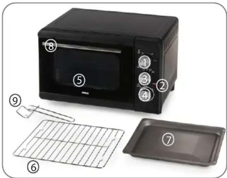 PRIMO PR251OV - PIECES - 1