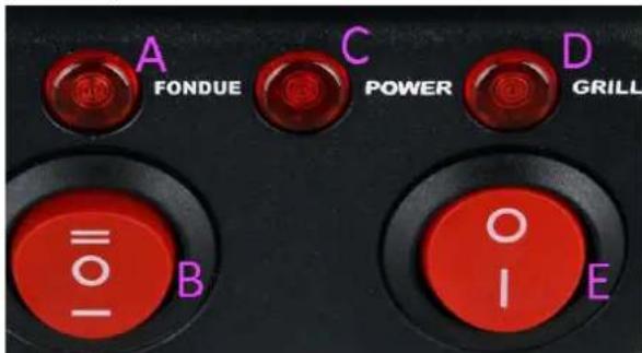 Emerio HPS121313 - Control panel - 1
