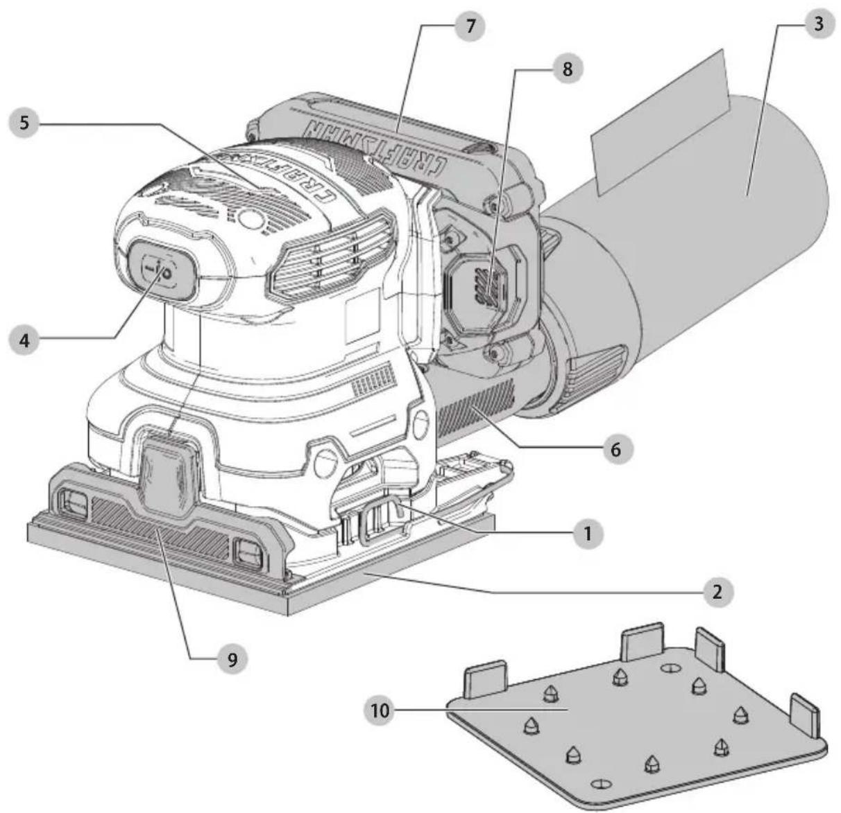 Craftsman CMCW222 - 1