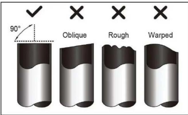 DANBY DAS170GBHWDB - Step 1: Cut pipes - 1