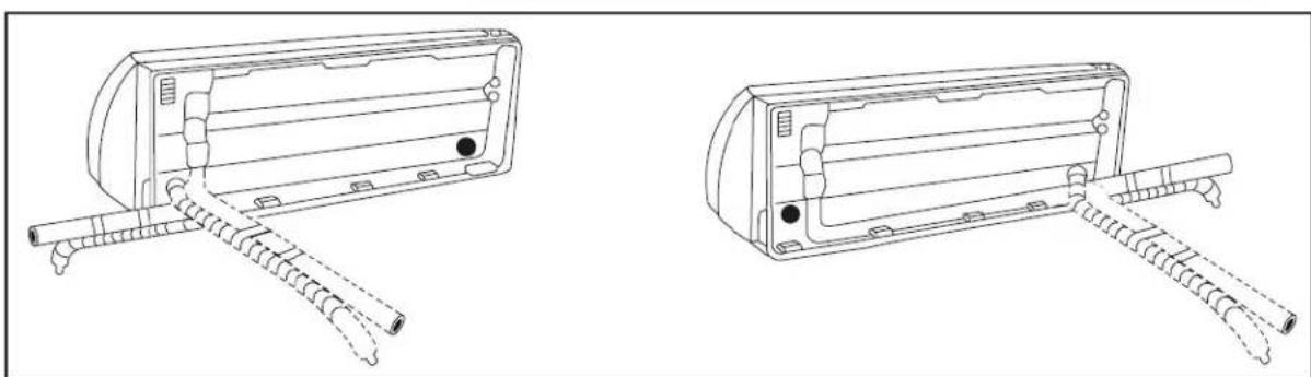DANBY DAS170GBHWDB - Note on Piping Angle - 1