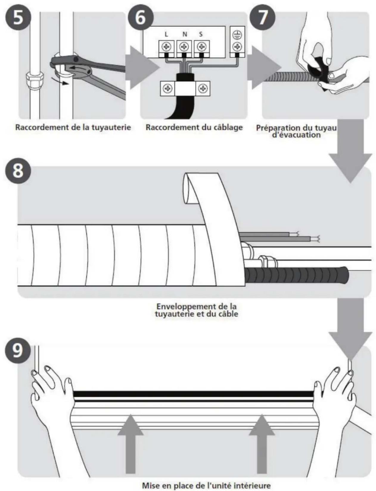 DANBY DAS120GBHWDB - INSTRUCTIONS D'INSTALLATION - 1
