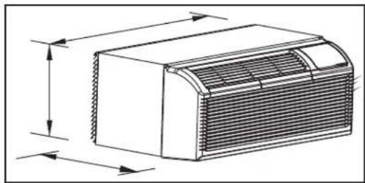 DANBY DPTA120HEB1WDB - DIMENSIONS - 1