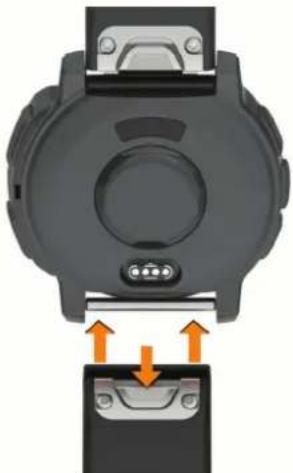 GARMIN Instinct 2 Solar - Remplacement d'un bracelet à barrette dessort - 2