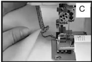 BABY LOCK Triumph - CONVERTIR LA MACHINE À 2 FILS - 3