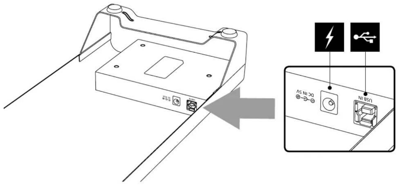 Sharkoon Monitor Stand POWER - Alimentation électrique / connexion au PC - 1