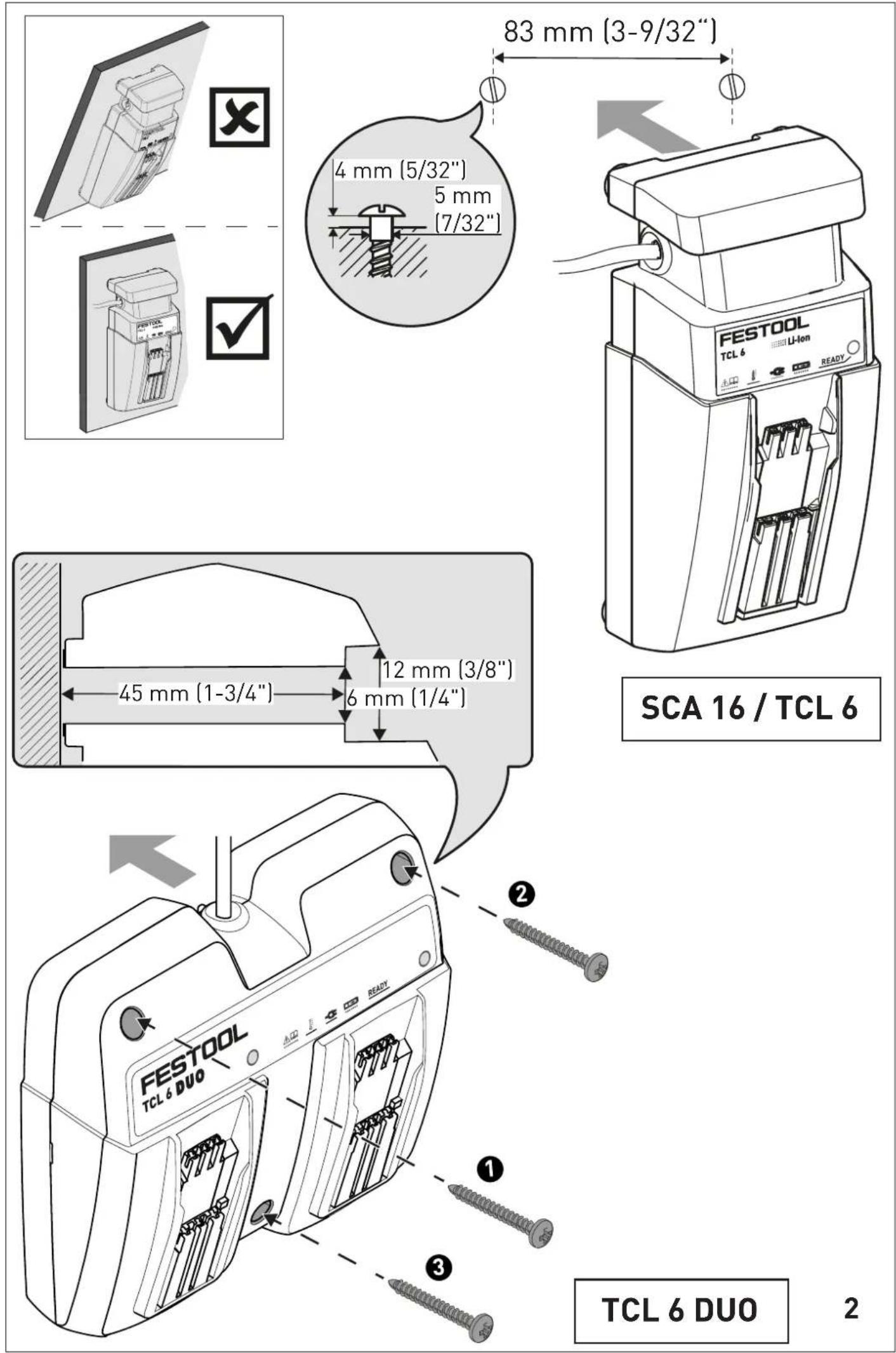 FESTOOL TCL 6 - TCL 6 DUO - 2
