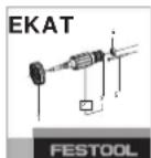 FESTOOL TCL 6 - Údržba a ošetřování - 2