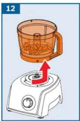 BOSCH MC812M814 - MultiTalent 8 Compact food processor - 12