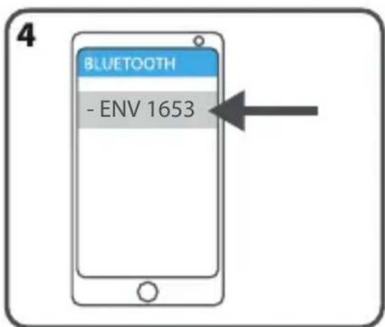 Envivo ENV1653 - KOPPLUNG DES ABNEHMBAREN FERNAUSLÖSERS MIT DEM SMARTPHONE - 4
