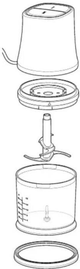 Ambiano GTMC08 - Monter et remplir - 1