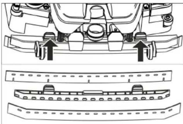 Kärcher BR 3512 C Bp - Sauglippen austauschen - 1