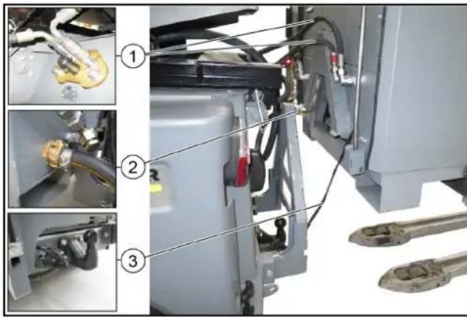 Kärcher WRS 200 - Fitting and connecting the WRS 200 - 2
