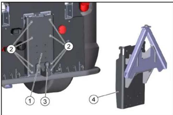 Kärcher WRS 200 - Montáž adapéra na vozidlo (platform E) - 1