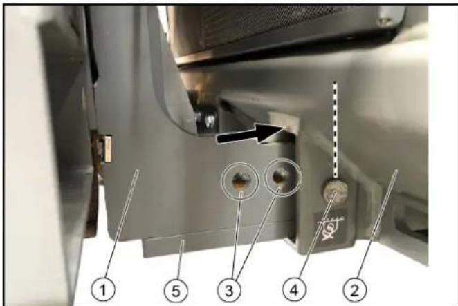 Kärcher WRS 200 - Attach the adapter to the vehicle (platform C, D) - 2