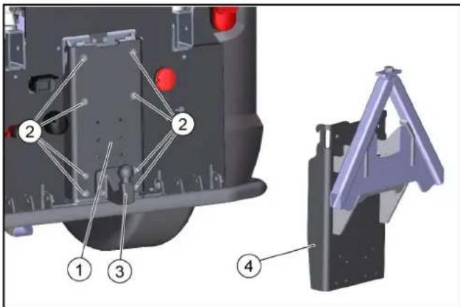 Kärcher WRS 200 - Applicazione dell'adattatore al veicolo (piattaforma E) - 1