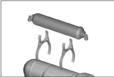 Kärcher WPC 100 RO - Priprema filtara za puštanje u rad - 2