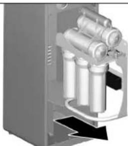 Kärcher WPC 100 RO - Forberede filter for oppstart - 1